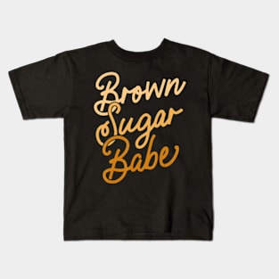 Brown Sugar Babe Kids T-Shirt